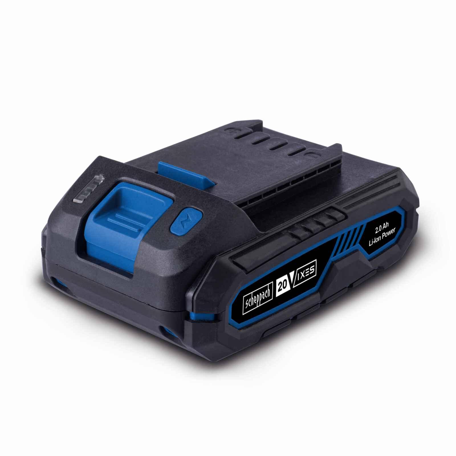 Batería Scheppach 20V 2.0 Ah - Vista detalle
