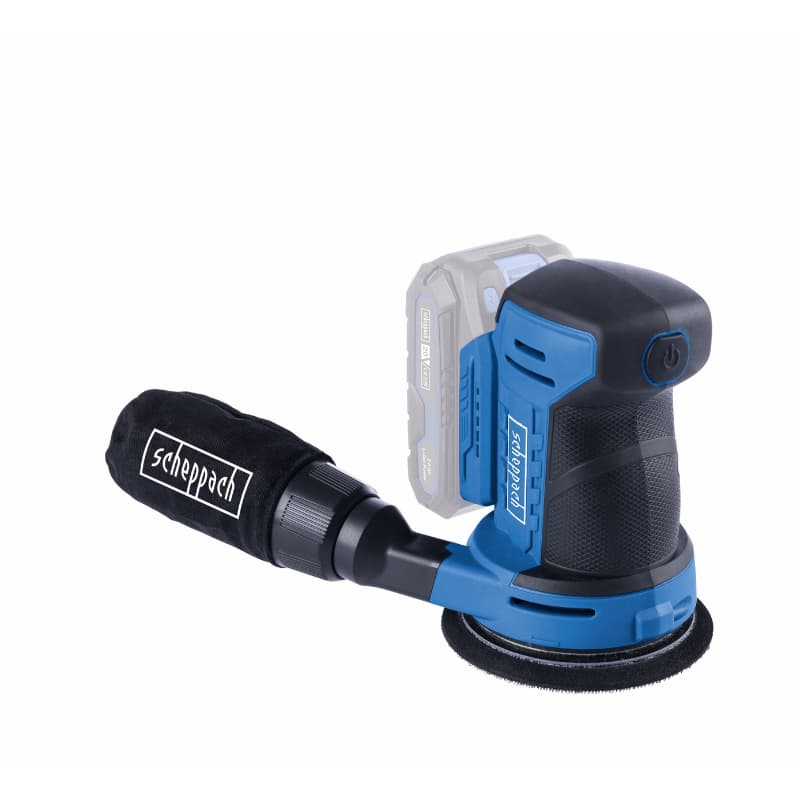 Lijadora Roto Orbital Inalámbrica 5" 20V Scheppach - Vista detalle