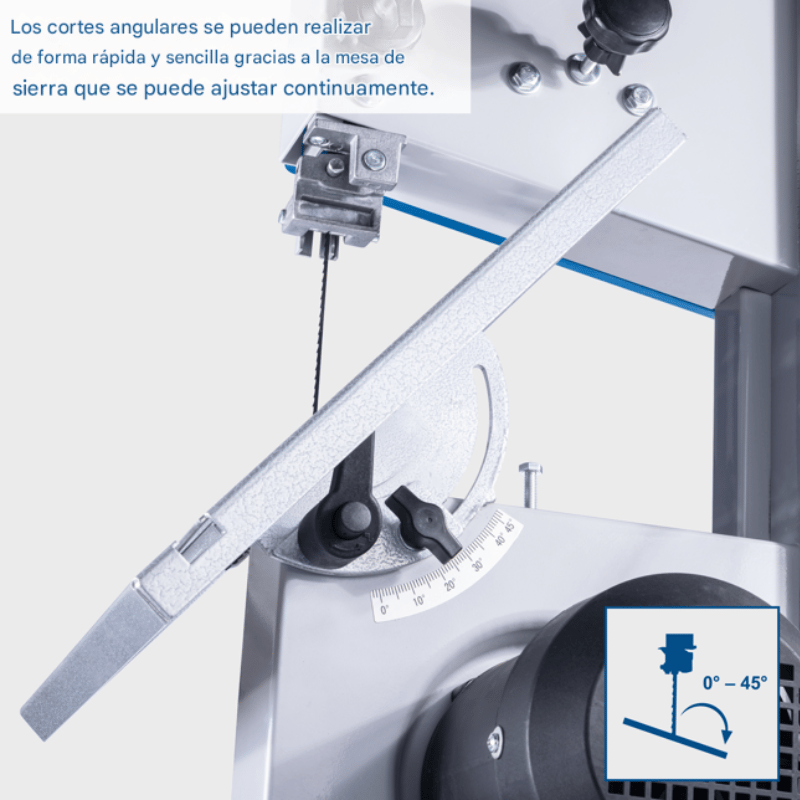 Guía de Afilado JIG 40 - Para Hachas Scheppach - Vista lateral