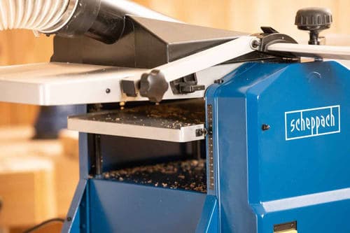 Cepilladora Canteadora De Banco 10  1500w Pro - Scheppach - Vista detalle