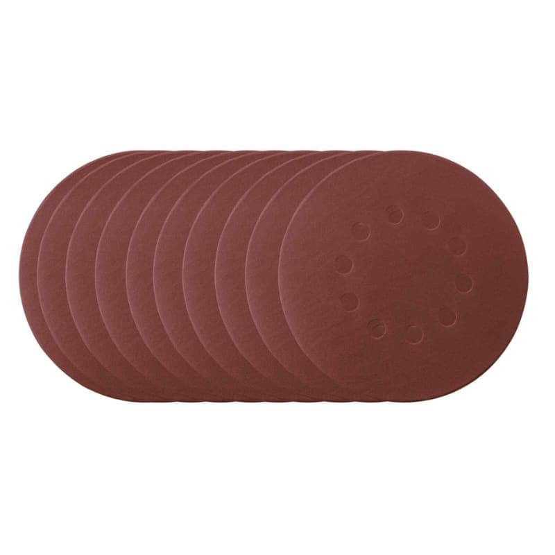 Lija Circular Grano 240 para Lijadora de Pared DS930 Scheppach - 10 Unidades