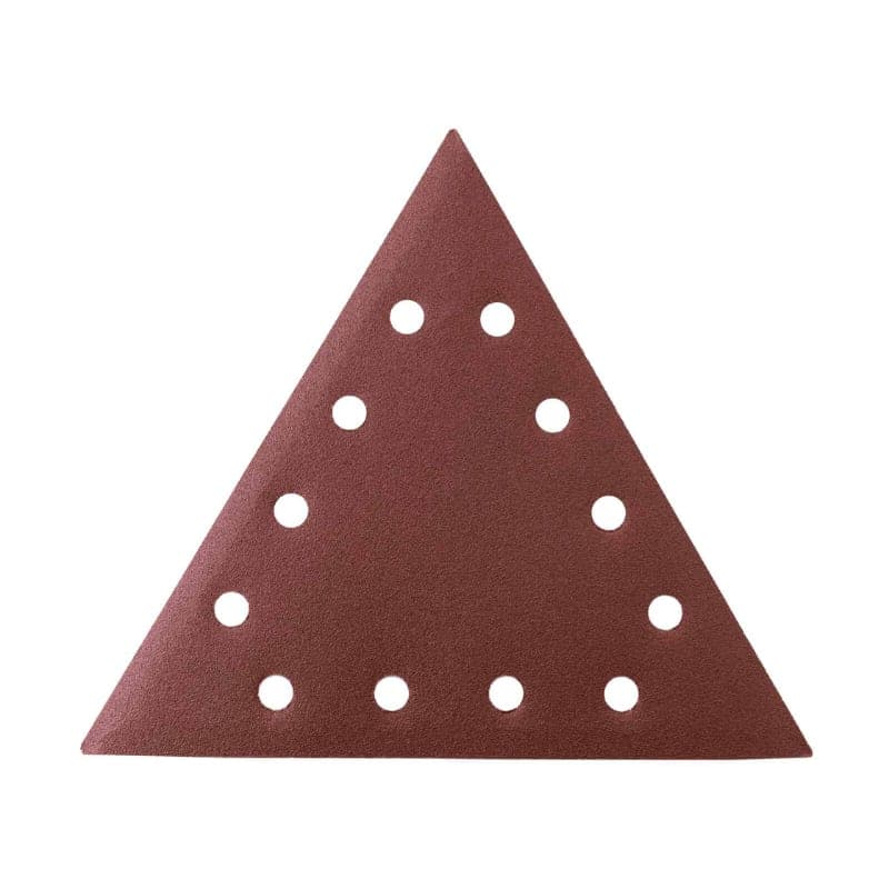 Lija Triangular Grano 120 para Lijadora de Pared DS930 Scheppach - 10 Unidades