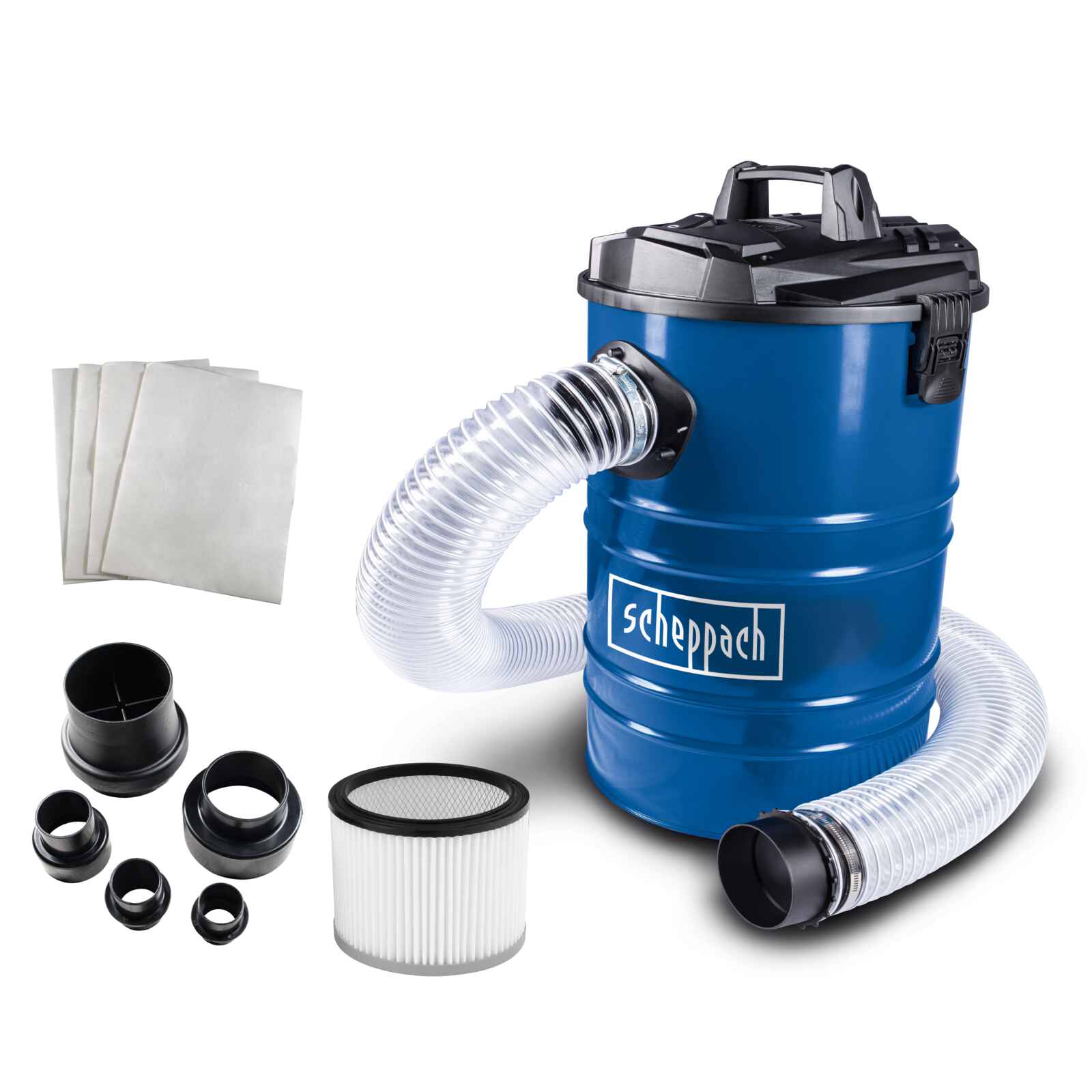 Extractor de Polvo Compacto Scheppach DC100 - Colector para Taller y Carpintería
