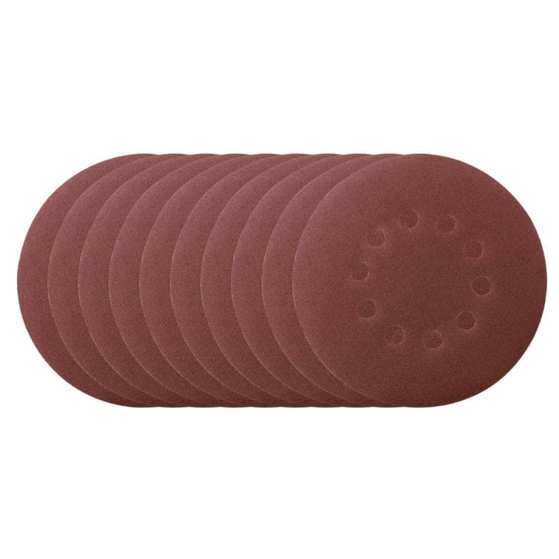 Lija Circular Grano 180 para Lijadora de Pared DS930 Scheppach - 10 Unidades
