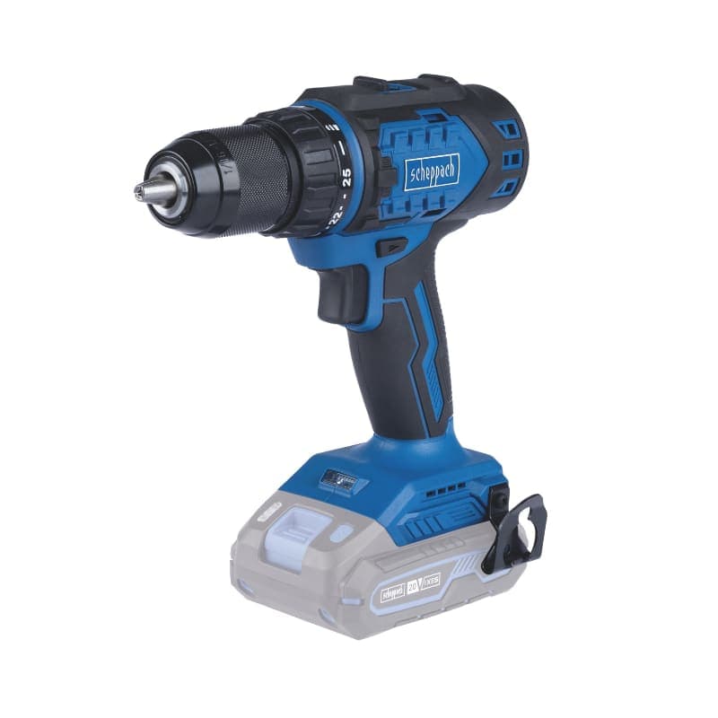 Taladro Atornillador Inalámbrico Brushless 60Nm 20V Scheppach — Outlet
