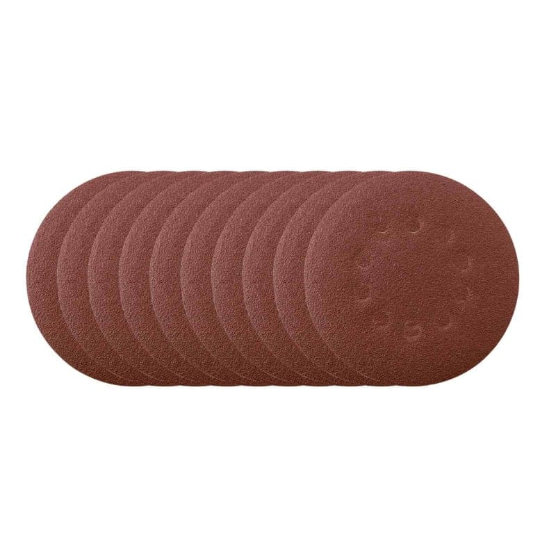 Lija Circular Grano 80 para Lijadora de Pared DS930 Scheppach - 10 Unidades