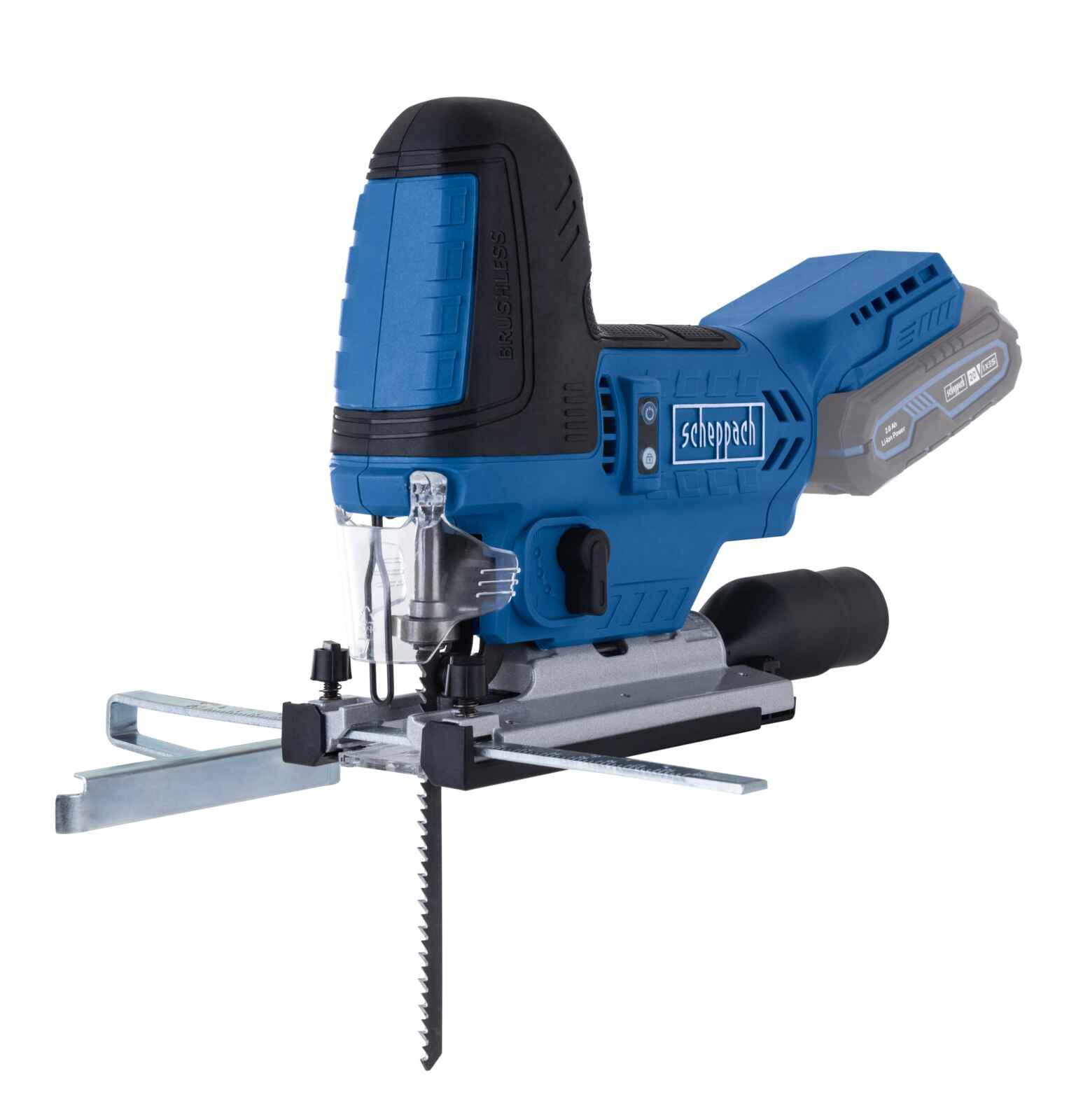 Sierra Caladora Inalámbrica Brushless 20V Scheppach - Caladora de Madera a Batería
