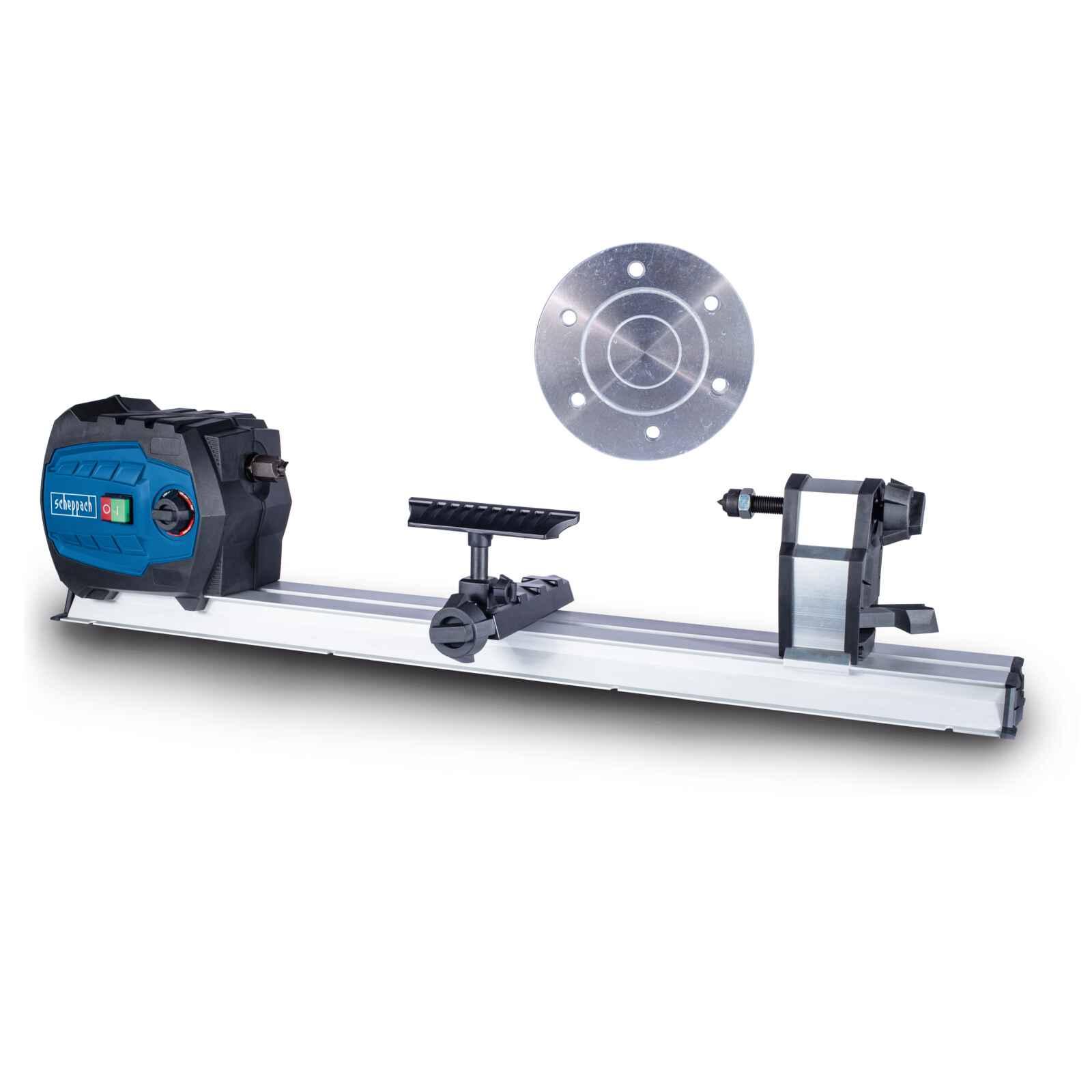 Torno Para Madera Velocidad Variable 550w - Scheppach