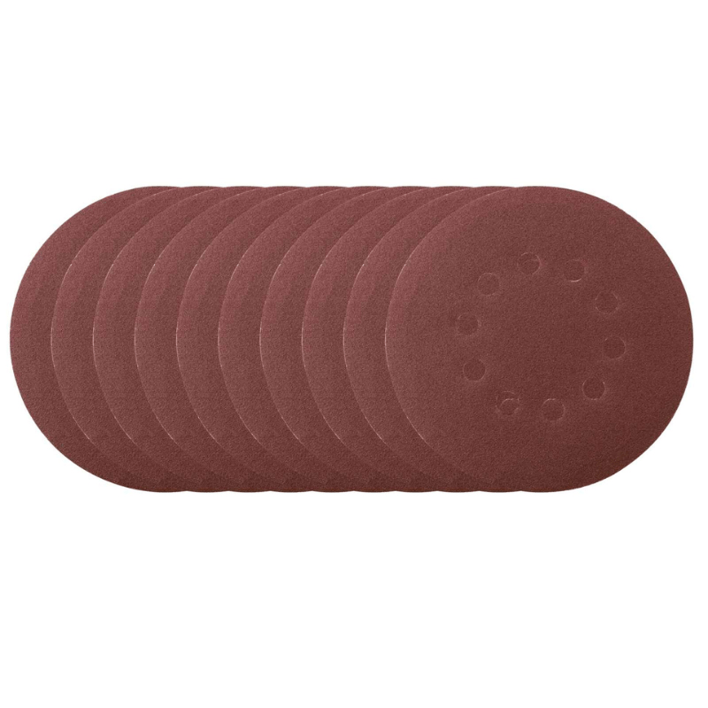 Lija Circular Grano 120 para Lijadora de Pared DS930 Scheppach - 10 Unidades