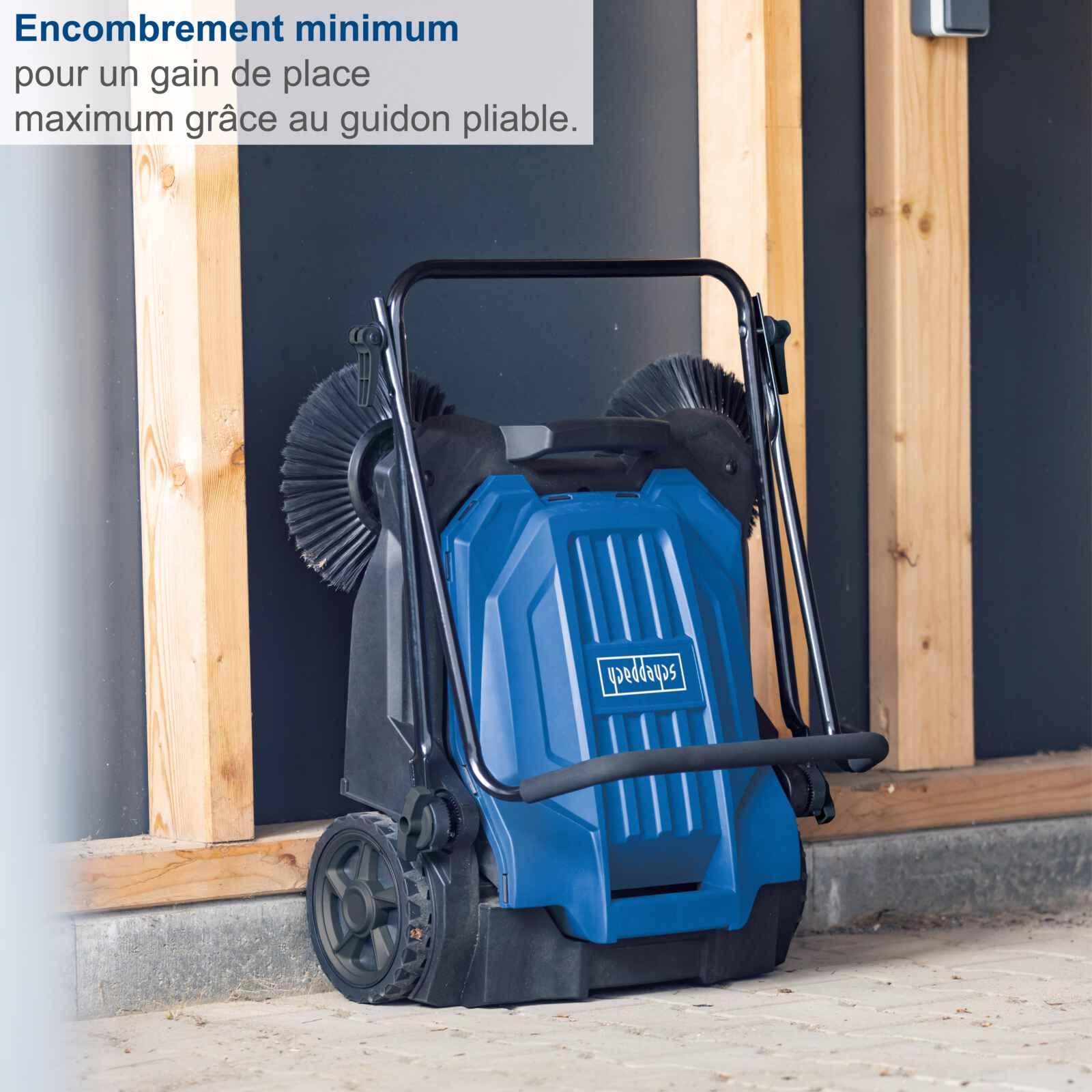 Barredora Manual Profesional | 20L | 650 mm | - Scheppach - Vista frontal