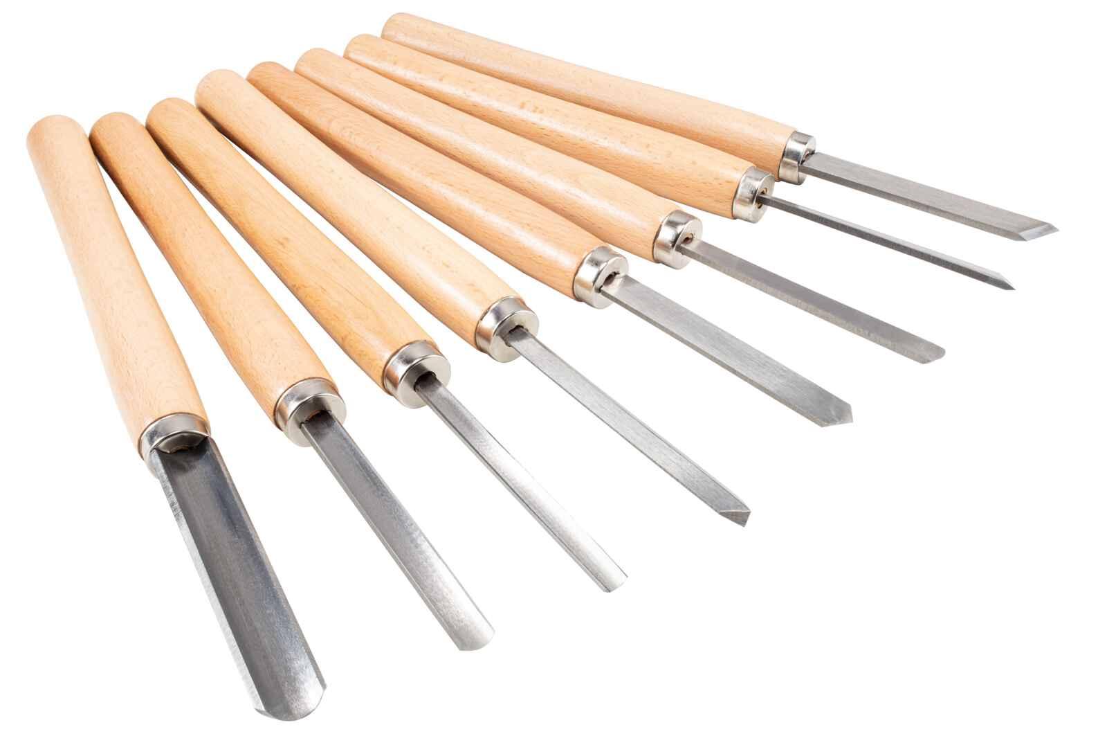 Set de Gubias para Torno 8 Piezas Scheppach