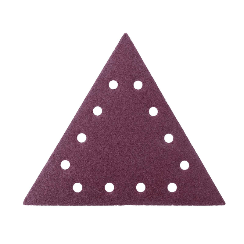Lija Triangular Grano 80 para Lijadora de Pared DS930 Scheppach - 10 Unidades
