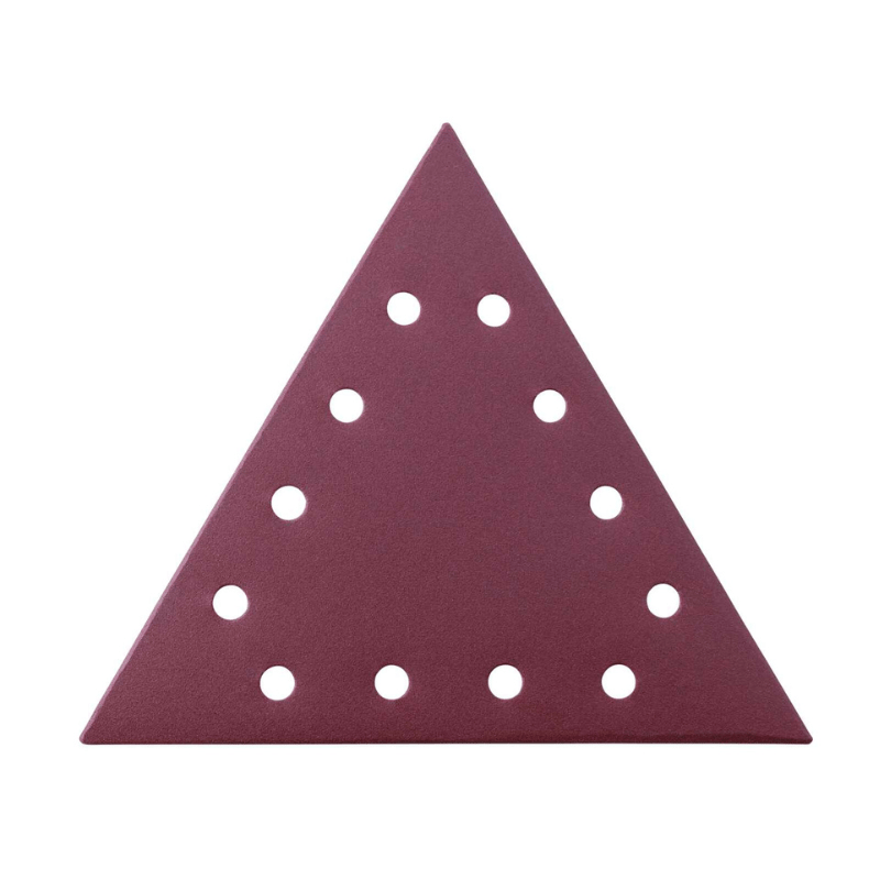 Lija Triangular Grano 180 para Lijadora de Pared DS930 Scheppach - 10 Unidades