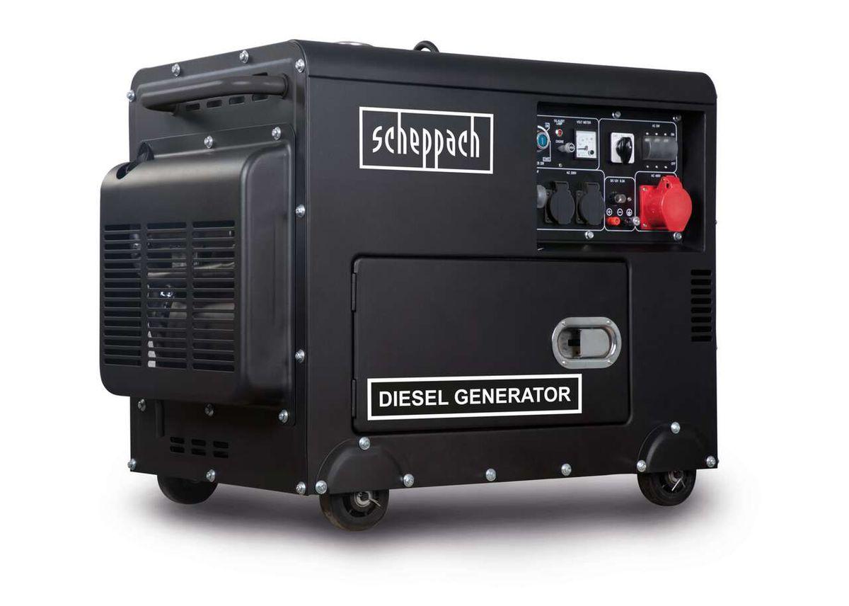 Generador diesel DPG5200-BE Scheppach
