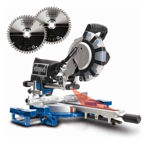 Ingleteadora Telescopica 10 + 2 Discos  - Scheppach