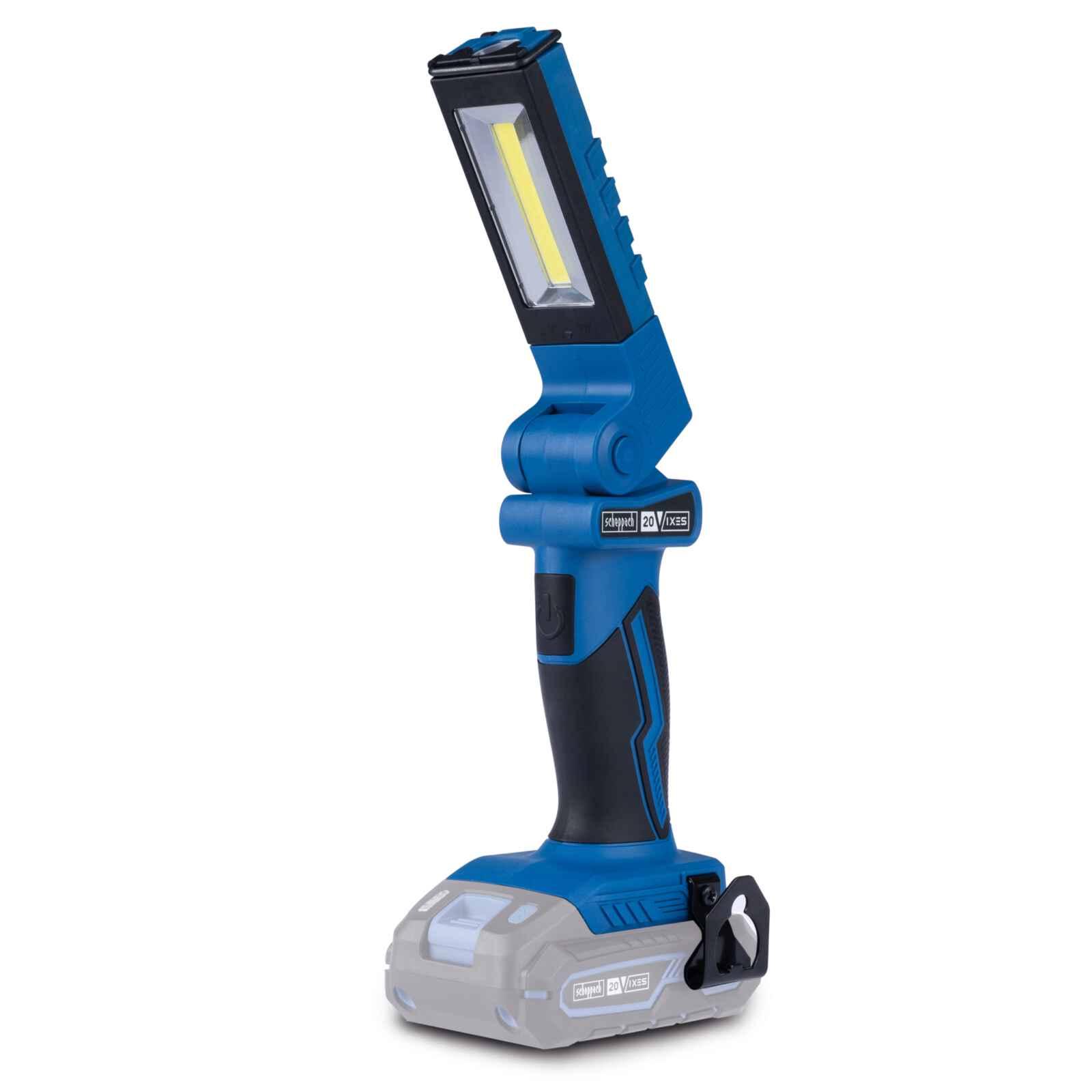 Linterna Led 20V | 300Lm | Ajustable | Doble Función | - Scheppach