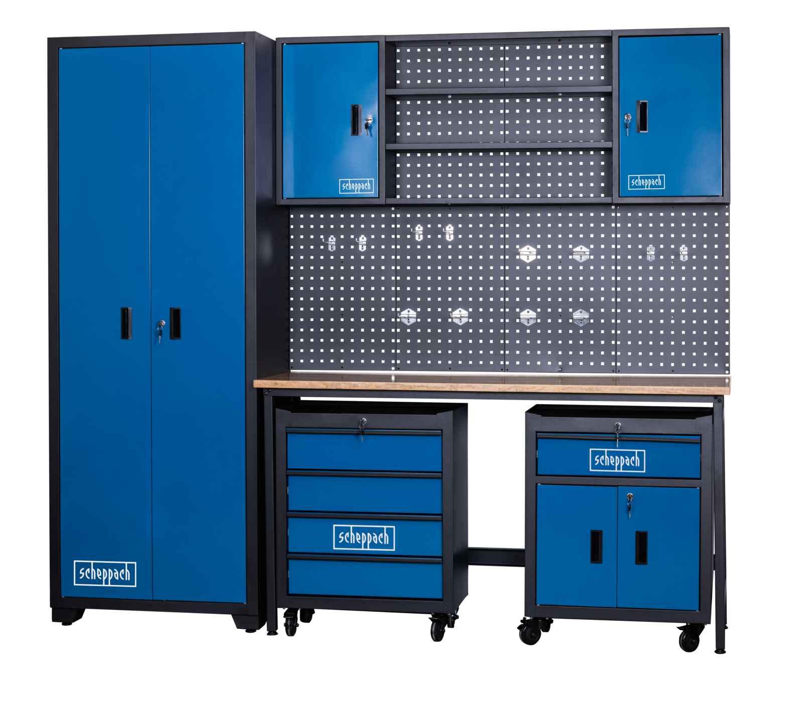 Sistema Modular de Taller GWS08 8 Piezas - Scheppach
